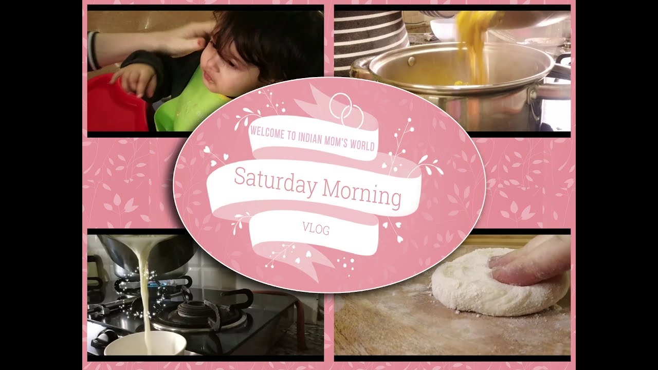 VLOG-1  My 1st Vlog | BREAKFAST ROUTINE | chole bhature recipe #hindivlog