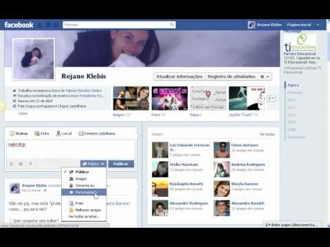 Criar Listas no Facebook (Privacidade) - YouTube