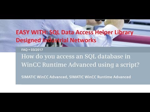 ? How do you access an SQL Server in WinCC Professional V15 via the MS OLE DB provider?