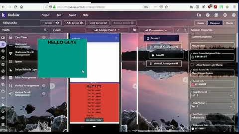 Add Swipe Component! - View Pager in Kodular