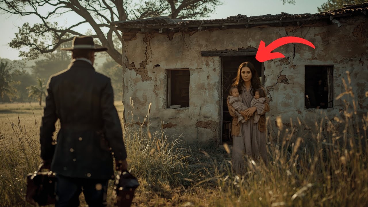 ELE COMPROU UM BARRACO ABANDONADO PARA FUGIR DA DOR — MAS ENCONTROU UMA JOVEM COM GÊMEOS NOS BRAÇOS