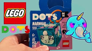 Lego Dots-Creation Cube-Narwhal-Cute Legos