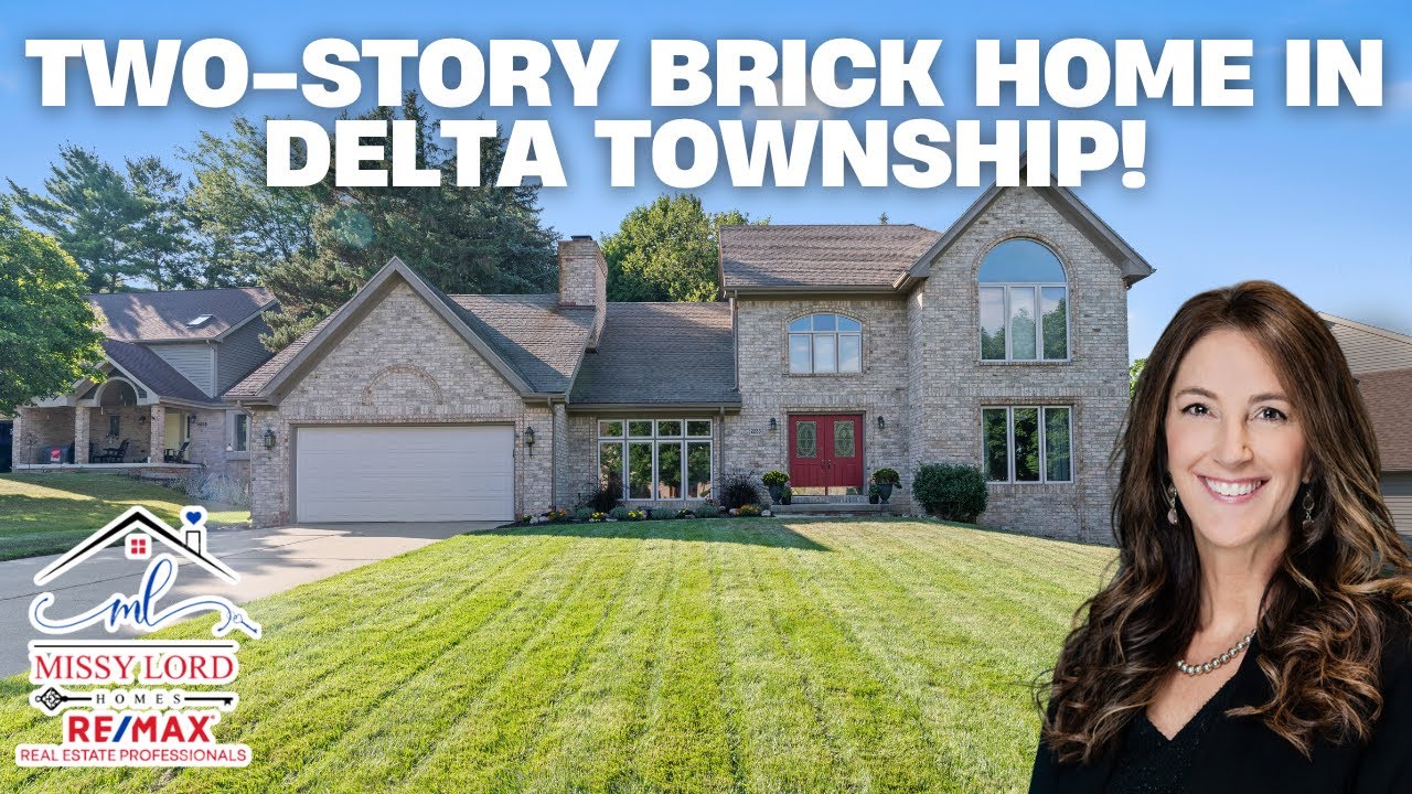 TWO-STORY BRICK HOME IN DELTA TOWNSHIP! | Living in Lansing!
