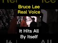 Bruce Lee Real Voice Enter The Dragon