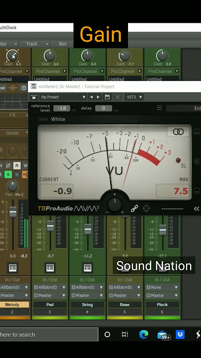 Proper Gain Staging😕 #gainstaging #mvmeter2