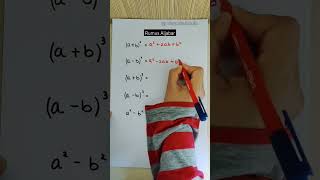 rumus aljabar #matematika#shorts#aljabar