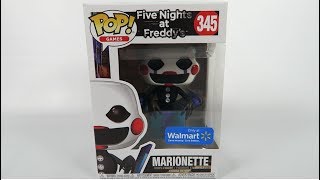 Walmart Exclusive Funko Pop Vinyl Five Nights At Freddys Marionette Unboxing