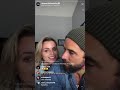 Isabella Castillo y Matías Novoa - Instagram live - 01/02/2020