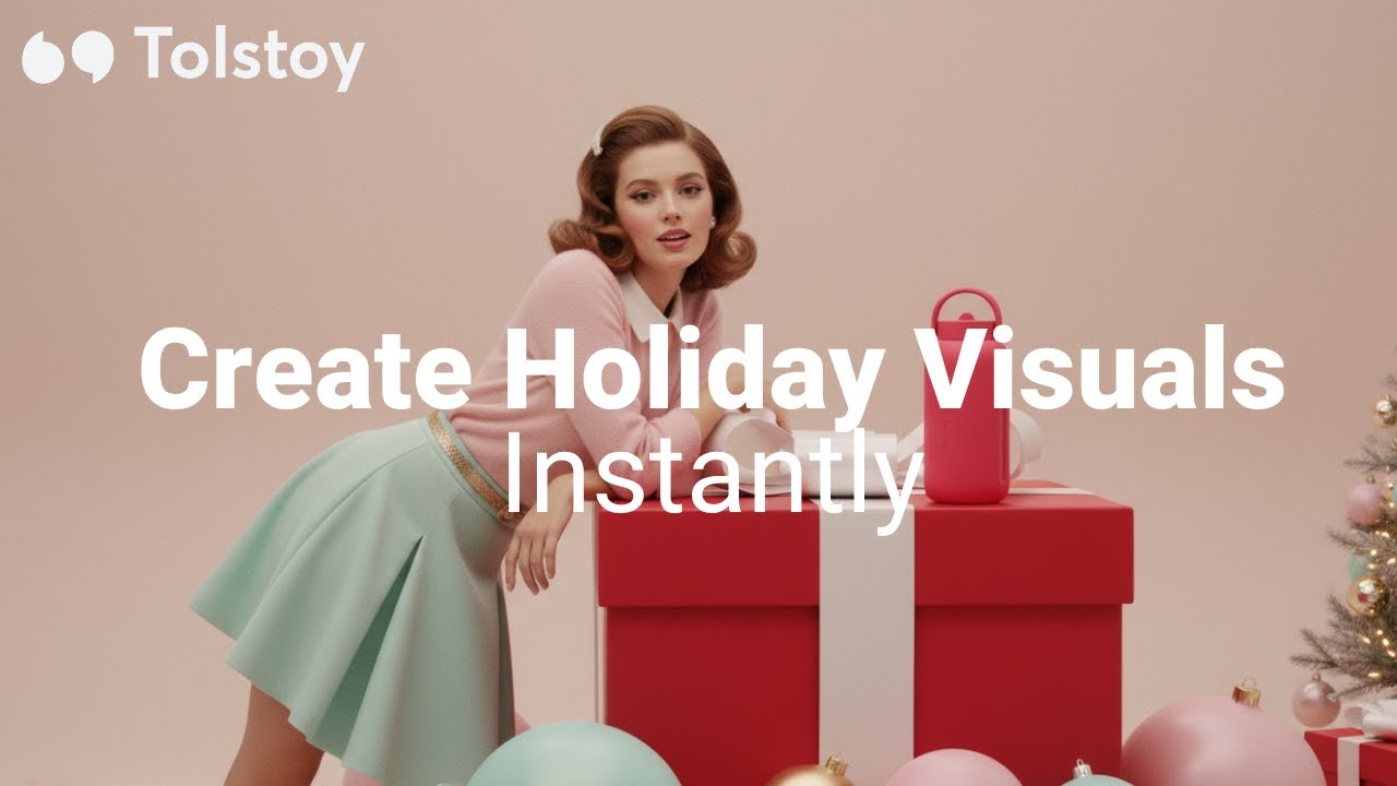 Make Your Shopify Store Holiday-Ready in Minutes with Tolstoy AI Studio
