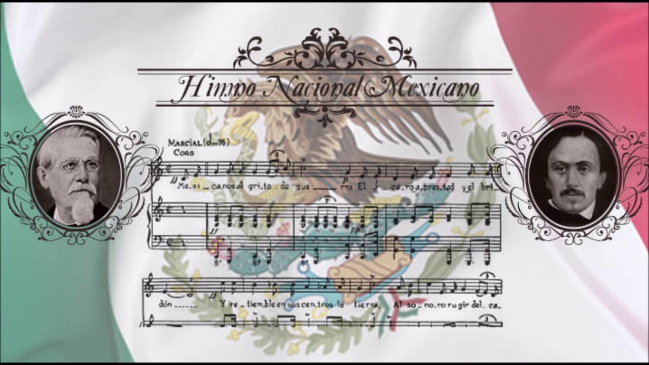 HIMNO NACIONAL MEXICANO (Orquesta y coro con introducción cuatro