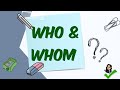 Mastering Who and Whom