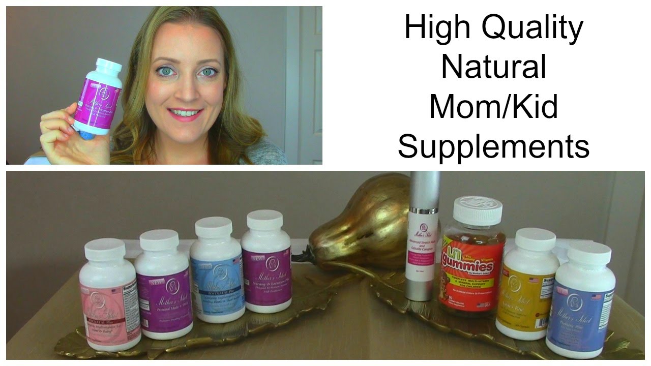 Mother's Select Natural Supplements for Preconception, Pregnancy