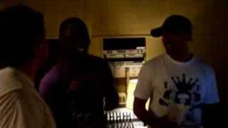 Lazee In The Studio In L.A. With Fred Durst (Limp Bizkit)