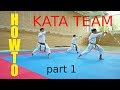 How to kickstart a KATA TEAM for KARATE TOURNAMENT- team part 1- TEAM KI