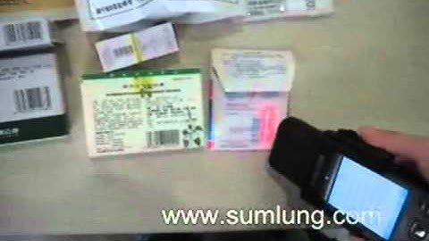 Scan barcode data on medicineWireless Mobile Barcode Scanner MS30 actually did it in medical & health care of Hospitals 