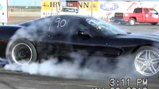C5 CORVETTE 1/4 Mile 10.40 @ 135 .11 MPH / 1.6 60"