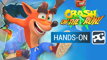 CRASH BANDICOOT: ON THE RUN - iPhone, iPad, Android | Gameplay