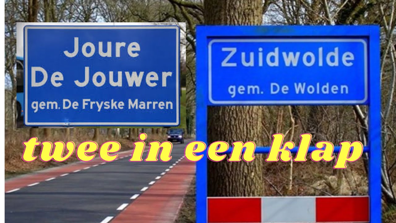 #151-24 #Joure en #Zuidwolde Twee vliegen in een klap en een bezoekje
