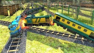 Indian Train Racing Games 3D - Multiplayer #2 (by Tap - Free Games) New Android Gameplay 2017 [HD] screenshot 5
