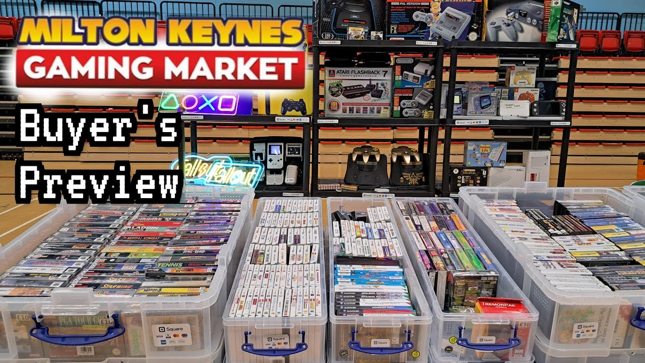 SELLING My Retro Rarities! // Milton Keynes Gaming Market PREVIEW - YouTube