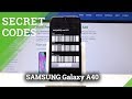 Secret Codes SAMSUNG Galaxy A40 - Hidden Modes / Test Menu