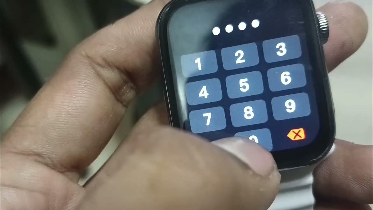 how-to-unlock-smart-watch-password-youtube