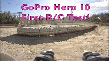 GoPro Hero 10 First Test Medina R/C Raceway [Ryan Lutz] Nitro Buggy