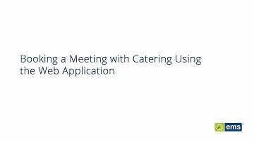 Web App:  Book a Meeting with Catering