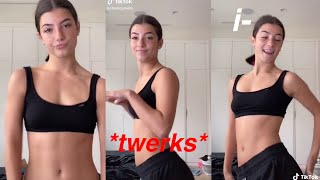 Charli damelio TWERKS on tiktok | FULL VIDEO