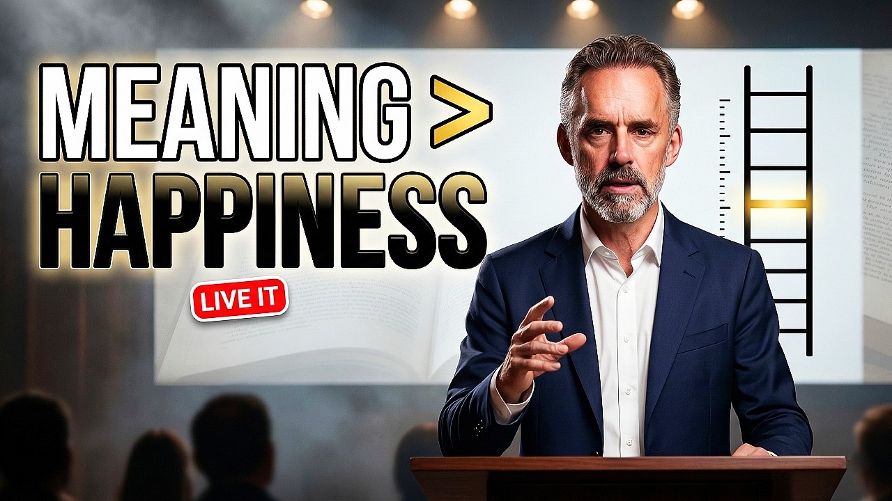 Джордан Питерсон: «Живите осмысленной жизнью»