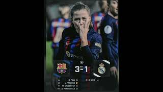 برشلونة النسائي يهزم ريال مدريد ٣-١ سوبر اسبانيا 🔥❤💙🤣 | barca women vs realmadrid #برشلونة #alexia