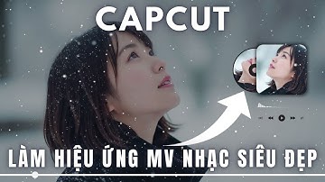 Cách làm hiệu ứng đĩa quay cực đẹp cho video nhạc bằng CapCut | Hiệu ứng MV chuyên nghiệp 🎧