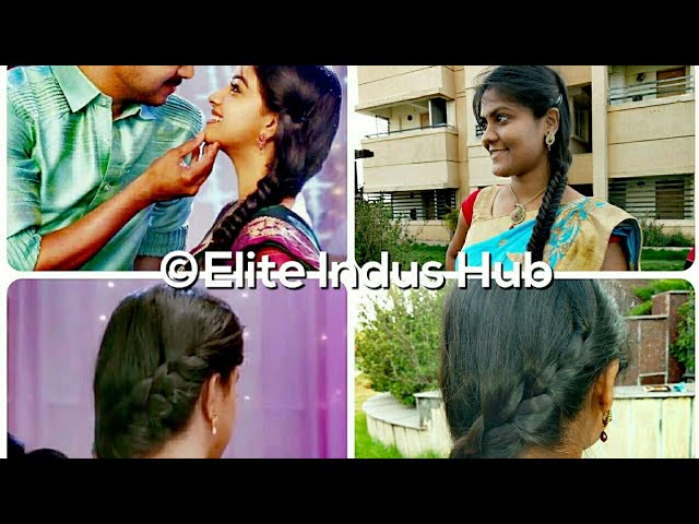 Bairavaa Keerthy Suresh Hairstyle | Easy Indian Hairstyle for Ethnic Wear -  YouTube