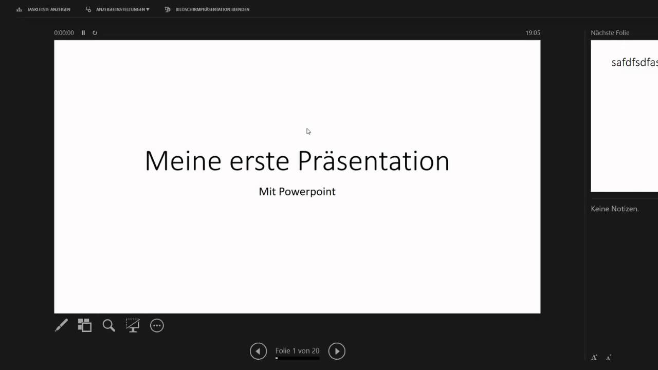 5 16 Microsoft Powerpoint 16 Aufbau Einer Prasentation Digikomp Youtube