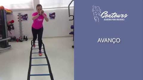 Escada de agilidade - Avanço - CONTOURS