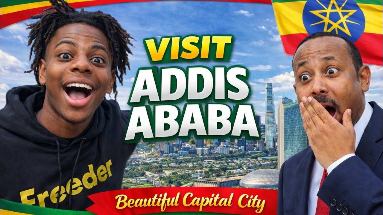 “VISIT ADDIS ABABA 🇪🇹 | IShowSpeed Reacts with Abiy Ahmed | Beautiful Capital City 2026”
