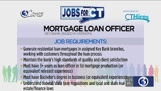 VIDEO: Jobs for CT: Key Bank mortgage loan officer