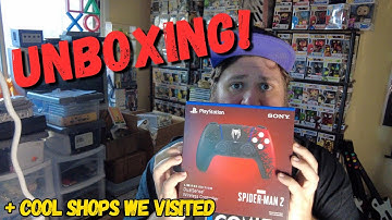 Spider Man 2 PlayStation 5 Controller Unboxing - Checking in with Collect&Reflect