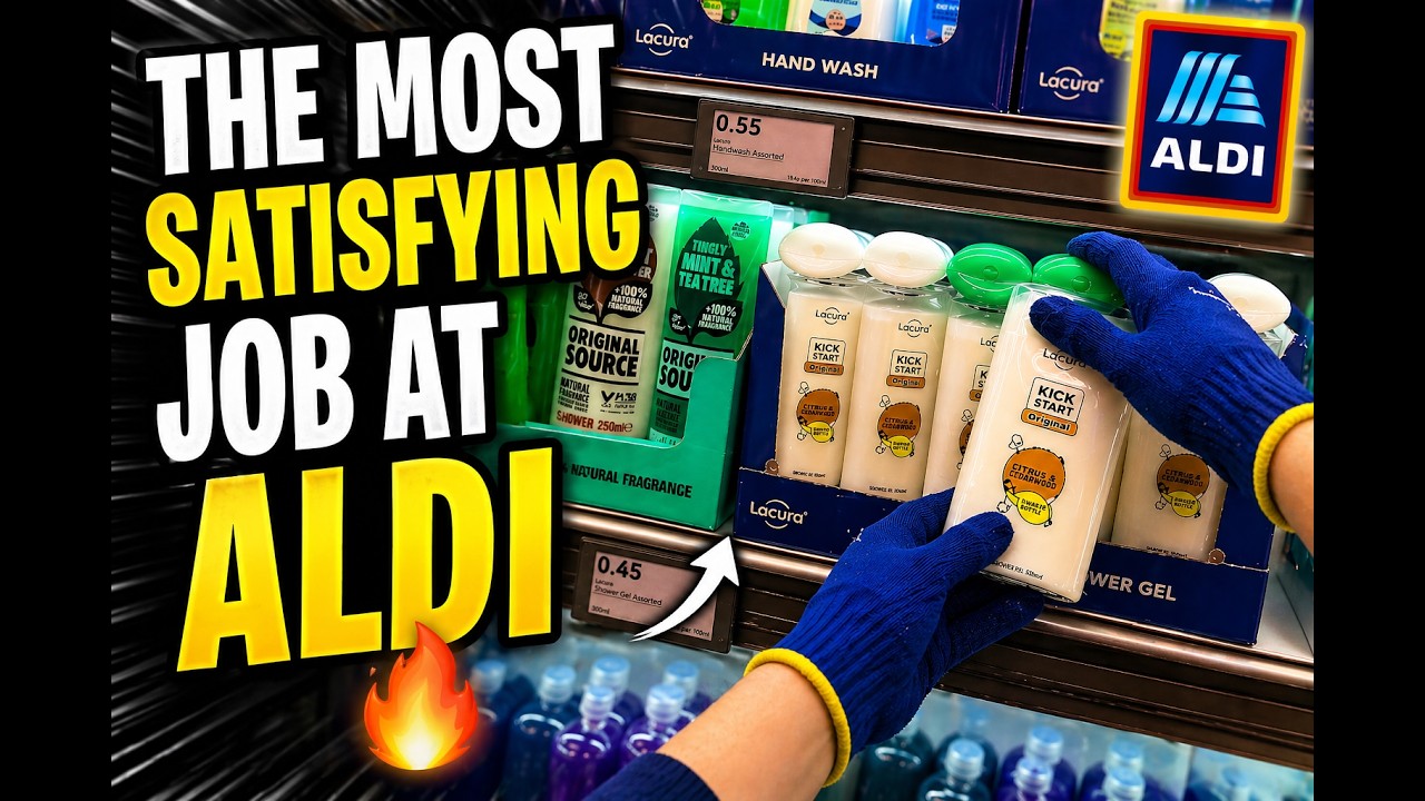 Job Ledi Computer The Most Satisfying Job at Aldi 🔥 - YouTube