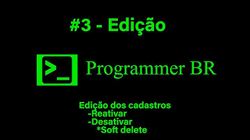 #3 Edição de arquivos no banco com PHP + PDO + MySQL