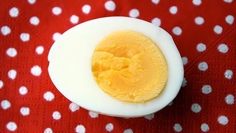 How to Make Perfect Hard Boiled Eggs, Easy to Peel, No Green Ring