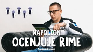 Napoleon ocenjuje rime Đusa, THCF i Marlon Brutala | Loudpack Zone