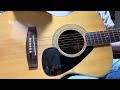 YAMAHA FG-250F(黒ラベル)落語 de FG