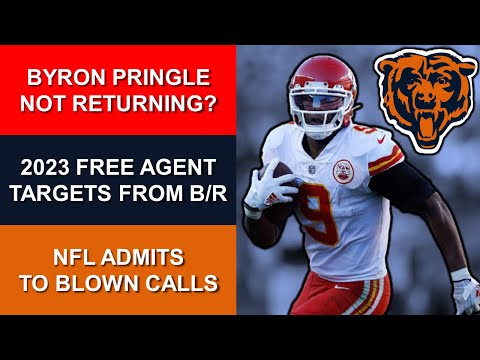 NEW Bears Rumors: Byron Pringle Not Returning? + 2023 NFL Free Agent Targets Ft. JuJu Smith-Schuster