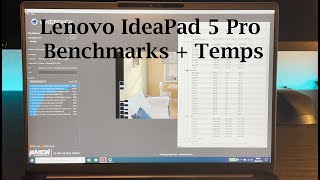 Lenovo IdeaPad 5 Pro Benchmarks+Temps (Ryzen 7 5800H, 16GB RAM, GTX 1650, 512GB NVME SSD) 4K