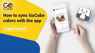 GoCube Support Tutorial - How to sync your GoCube
