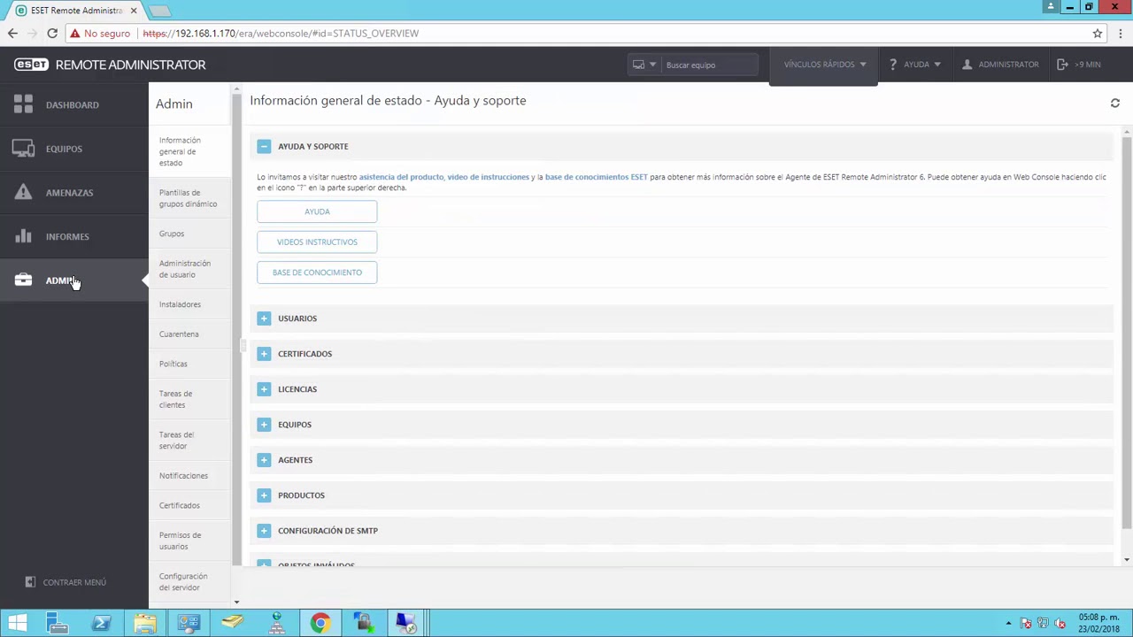 proteccion Como crear tarea 'Instalación de Sofware' para instalar EEA 6 6 x desde ERA 6 5 x