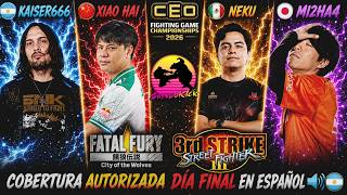 Cobertura Autorizada KAISER XIAOHAI NEKU MI2HA4 CEO 2026 y 3rdstrole TOP 16