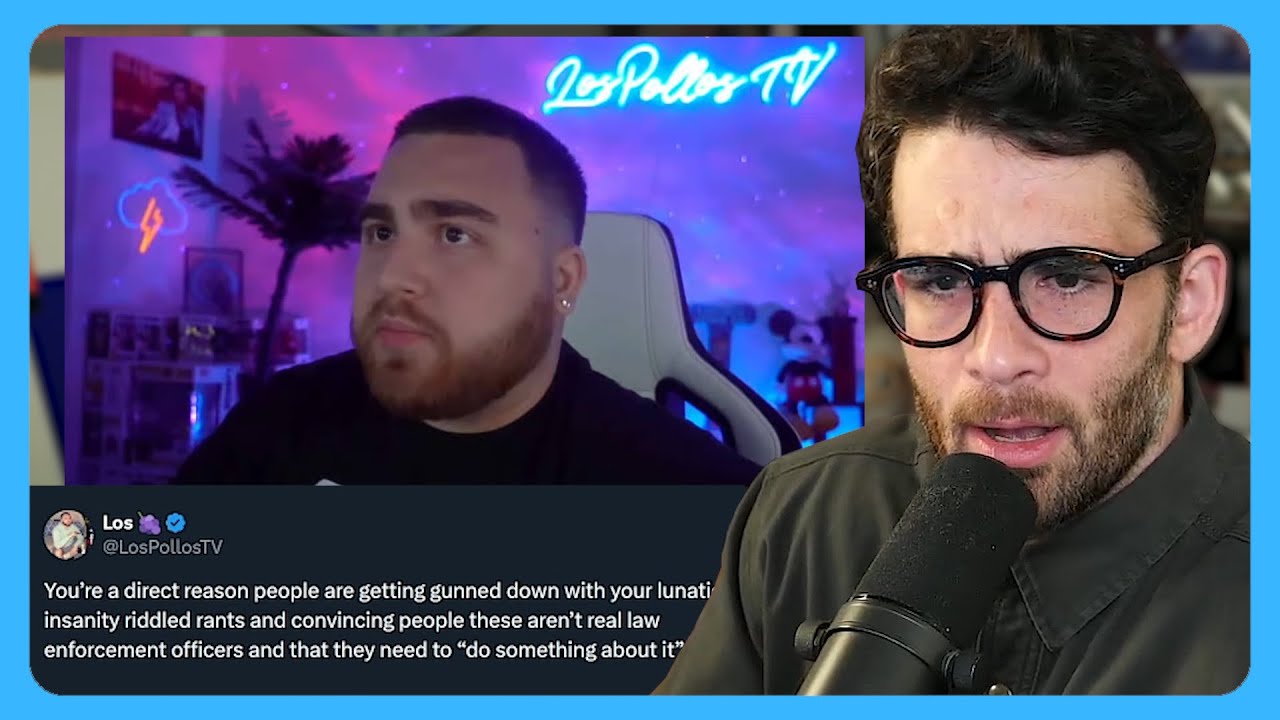 HASAN calls out LOSPOLLOSTV for defending ICE | He Blames Hasan for Shootings in Minneapolis