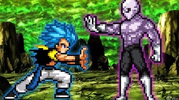 Gogeta TP OP(All Form)(New) VS Jiren OP in Jump Force Mugen